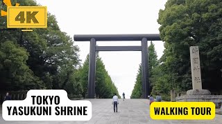 YASUKUNI SHRINE | TOKYO | JAPAN WALK TOUR | 4K