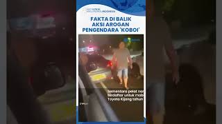 Fakta Aksi Arogan Mobil Pengendara 'Koboi' Pakai Pelat Polisi Palsu, Dipolisikan Usai Todong Pistol