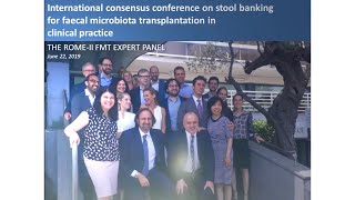 International consensus conference on stool banking for FMT in practice