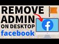 How to Remove Admin From Facebook Page on PC, Chromebook, or Laptop