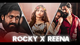 KGF [ AMV EDIT ] ROCKY AND REENA [ #kgf ]  [ #love ]