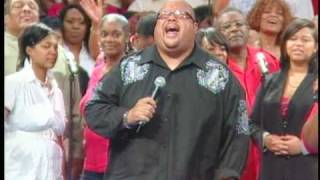 Monica Allen and Fred Hammond singing "God IS"