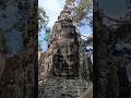 Cambodia, Angkor Thom, Victory Gate.