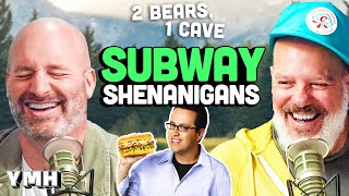 Subway Shenanigans w/ David Cross | 2 Bears, 1 Cave Ep. 176