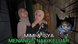 MIMI \u0026 ISYA PERGI KE RUMAH HANTU???? MIMI \u0026 ISYA SAMPAI MEN4NGIS NAK KELUAR!!!