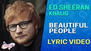 Ed Sheeran - Beautiful People (feat. Khalid) (Lyrics + Español) Video Oficial