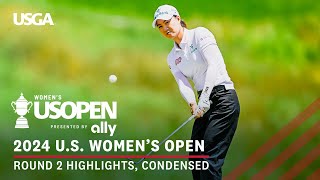 2024 U.S. Women's Open Highlights: Round 2, Condensed
