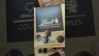 LINDT GOURMET TRUFFLES | #shorts #chocolate #sweet #lindt #truffle #snack #lindtchocolate