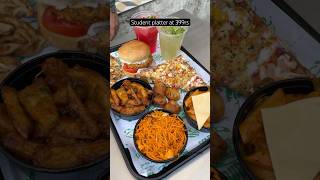 Student party platter at 399rs only #youtubeshorts #shorts #streetfood