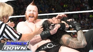 Roman Reigns vs. Sheamus, King Barrett, Rusev & Alberto Del Rio: SmackDown, Dec. 3, 2015