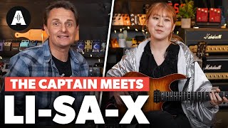 The Captain meets Li-sa-X!