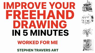 Can You Give 5 Minutes to Improve Your Freehand Drawing!