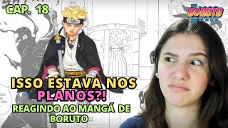 Lendo e reagindo ao Capítulo 18 do Mangá de Boruto Two Blue Vortex