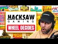 I let a WHEEL DEICDE my BONUS BUYS... but I used a COOKED STRATEGY!! HACKSAW ONLY!! (Bonus Buys)