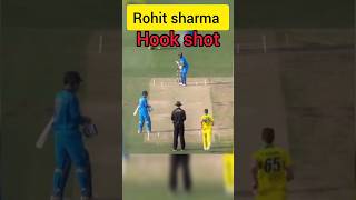 Rohit Sharma Dangerous HookShot 🪝💥|Attitude short| #shorts #short #shortvideo #cricket