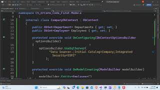 2 Creating DbContext