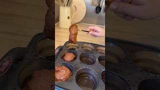 Recette du dimanche  les muffins chocolat framboise de ma fille, les meilleurs 😋