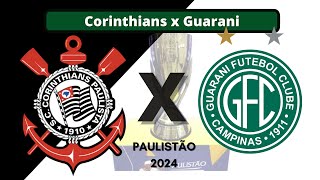 Corinthians x Guarani hoje – Paulistão 2024 – Data, horário e onde assistir ao vivo 21/01/24
