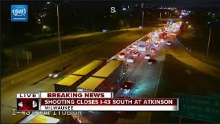 Shooting closes I-43 south at Atkinson