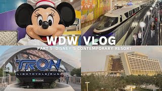 [旅行vlog]WDWを楽しむ10日間| コンテンポラリーリゾート🚝 | シェフミッキー | マジックキングダム🏰