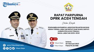 🔴 LIVE PELANTIKAN BUPATI DAN WAKIL BUPATI ACEH TENGAH PERIODE 2025-2030