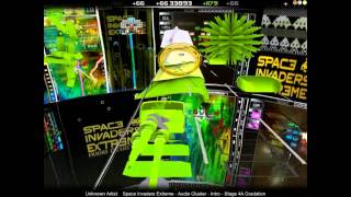 Audiosurf - Space Invaders Extreme - Audio Cluster - 5of12 - Intro - Stage 4A.Gradation - Music