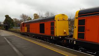 Class 20311, 20314, 20096 \u0026 20905 on a tube stock move, Water Orton.