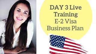 E2 Visa Business Plan 🇺🇸✔️🎯