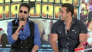 Salman Khan Makes FUN Of Mika Singh  Bajrangi Bhaijaan Eid Song Launch