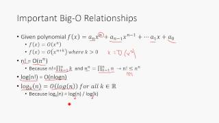 Big O Notation - Discrete Math Structures 5
