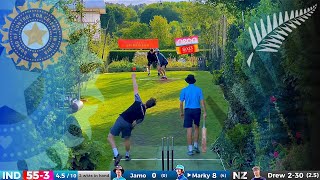 India vs New Zealand Backyard T10 | Garden Cricket thriller