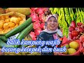 balik kampung wajib borong kerepek di Sekinchan dan pasar pagi Tanjung karang banyak buah buahan.