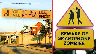 The Funniest Signs Ever - Stupid And Weird Signs