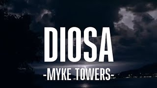 Myke Towers - Diosa (Letra/Lyrics)