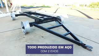 Chassis Carreta Agrícola 2 eixos