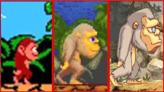 Evolution Bosses Graphics in Toki 1989-2018