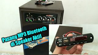 Cara Pasang Mp3 Bluetooth di Speaker Aktif