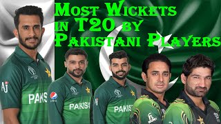 Most wickets in t20 by Pakistani player || most wickets in t20 international
