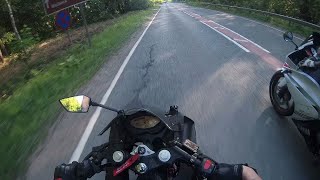 Lexmoto Hawk 125cc VS Yamaha R125 *YZF125