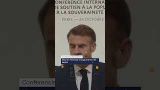 Conferencia de donantes para Líbano | Macron critica la \