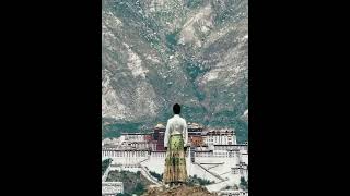 勇敢一點西藏不遠西藏布達拉宮Be brave  Tibet is not far from the Potala Palace in Tibet