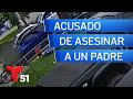 Arrestan a hombre por asesinato de padre frente a su hijo de 1 año