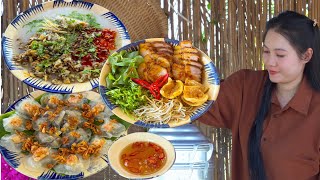 ẨM THỰC NỔI TIẾNG PHỐ CỔ HỘI AN ll CAO LẦU - BÁNH HOA HỒNG TRẮNG - CHÁO NGHÊU