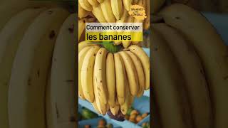 Comment conserver les bananes le plus longtemps possible