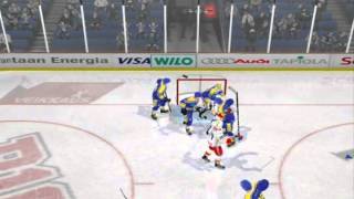 Jeremy Dehner one-timer goal NHL 04 REBUILT 2013