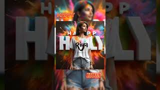 💯🔥Bing AI Holi💯🔥.                   #shorts #viral #video #