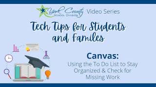Canvas - Using the To Do List to Stay Organized
