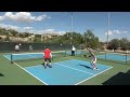 pickleball 60 senior men bring the heat 4.5 gold medal match lots to learn no matter your age