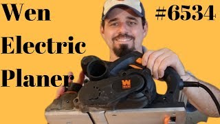 Unboxing Wen Model #6534 Electric Hand Planer 4 and 3/8 inch