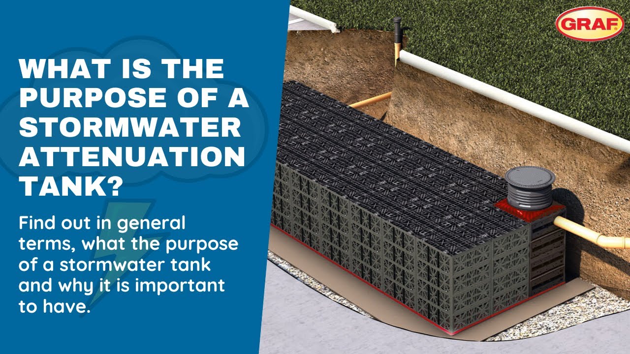 What Is The Purpose Of A Stormwater Attenuation Tank Youtube